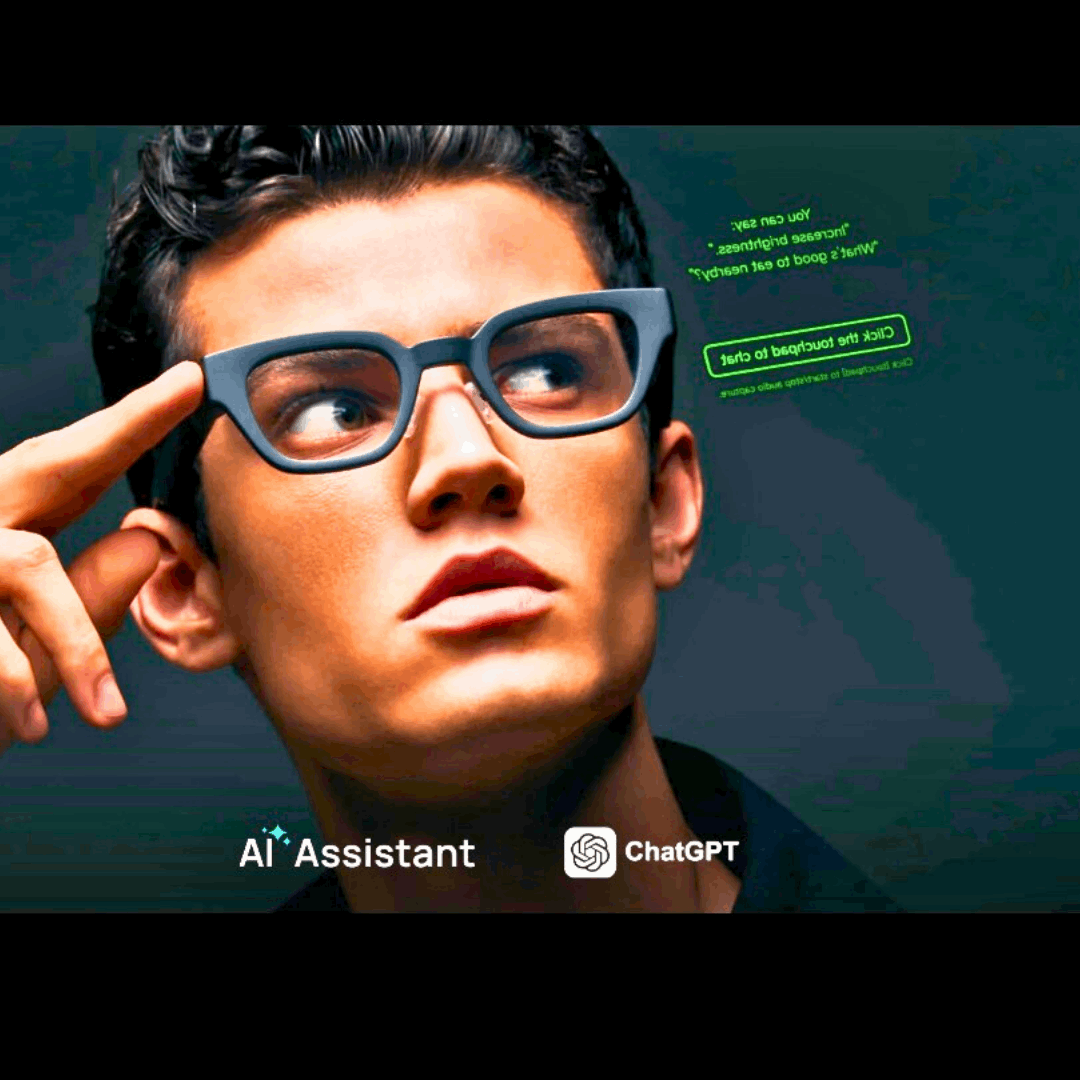 INMO Go smart AR glasses, wireless AI assistant, call / translation / prompter / navigation / Bluetooth speaker