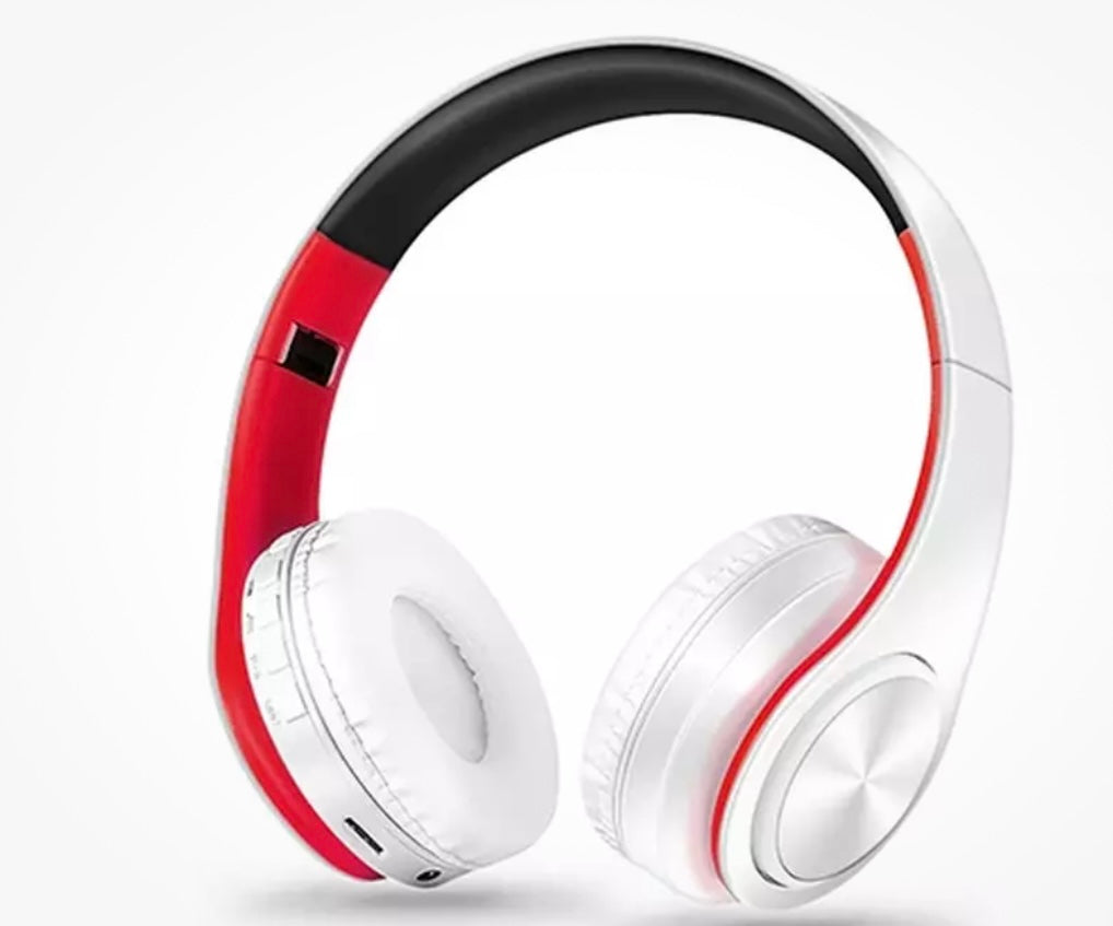 HEADPHONE MULTI FUNCTIONAL FOLDABLE WIRELESS STEREO SUPER BASS FM MIC SD CARD