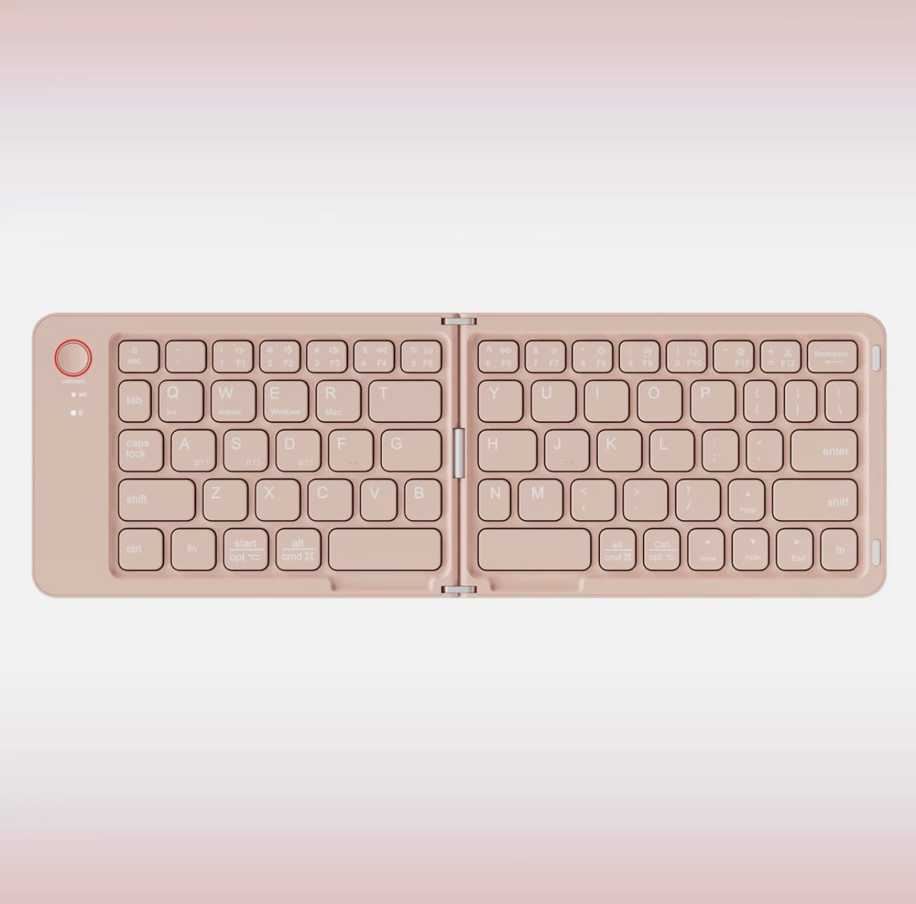 WIRELESS KEYBOARD RECHARGABLE FOLDABLE MINI COLORFUL for PHONE IPAD TABLT PC