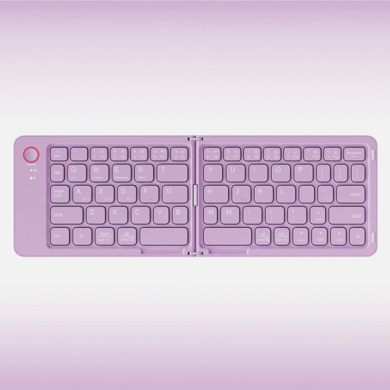 WIRELESS KEYBOARD RECHARGABLE FOLDABLE MINI COLORFUL for PHONE IPAD TABLT PC