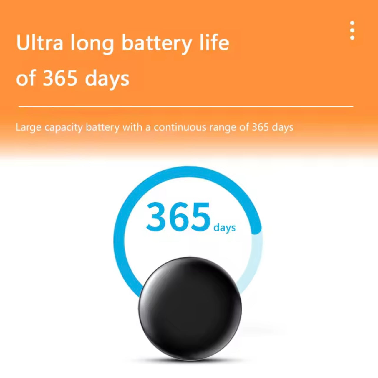 Smart GPS Bluetooth Tracker Key Finder Anti-Lost Device for Pets, Travel & More