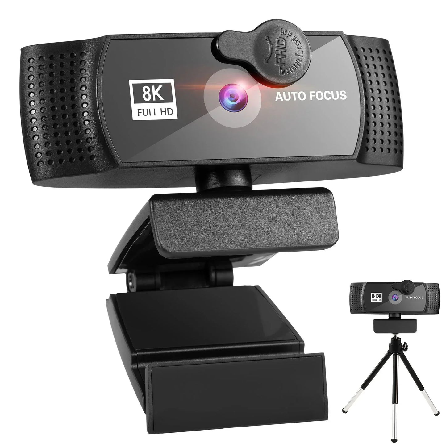 Ultimate 4K Autofocus Webcam with 8 Million Pixels, Built-in Beauty Mode, USB Interface – Perfect for Gaming - ZeeTec Store