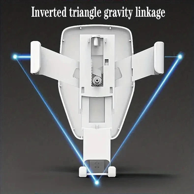 FAST WIRELESS CAR MOBILE PHONE CHARGER HOLDER GRAVITY INDUCTION VENT MOUNT