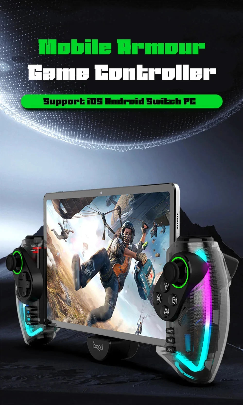 IPEGA BLUETOOTH GAMEPAD STRETCHABLE CONTROLLER - NINTENDO SWITCH ANDROID IOS PC
