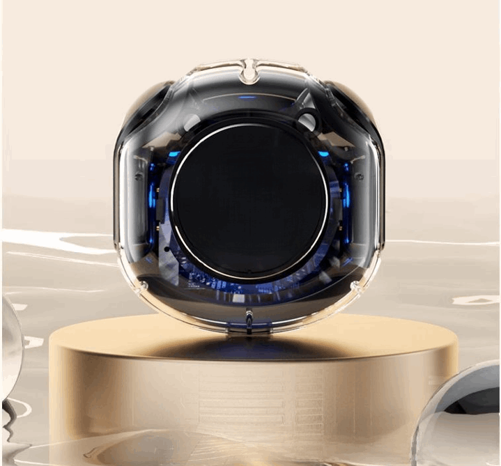 Transparent Bluetooth 5.3 Wireless Earbuds, Transparent Design, Noise Reduction, Bilateral Stereo, Long-lasting usage on a single charge