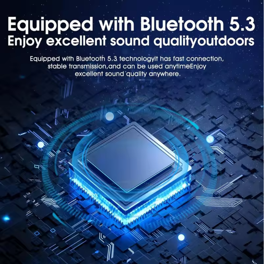 Magnetic Bluetooth Speaker Portable Mini Travel Stereo with RGB Color Light