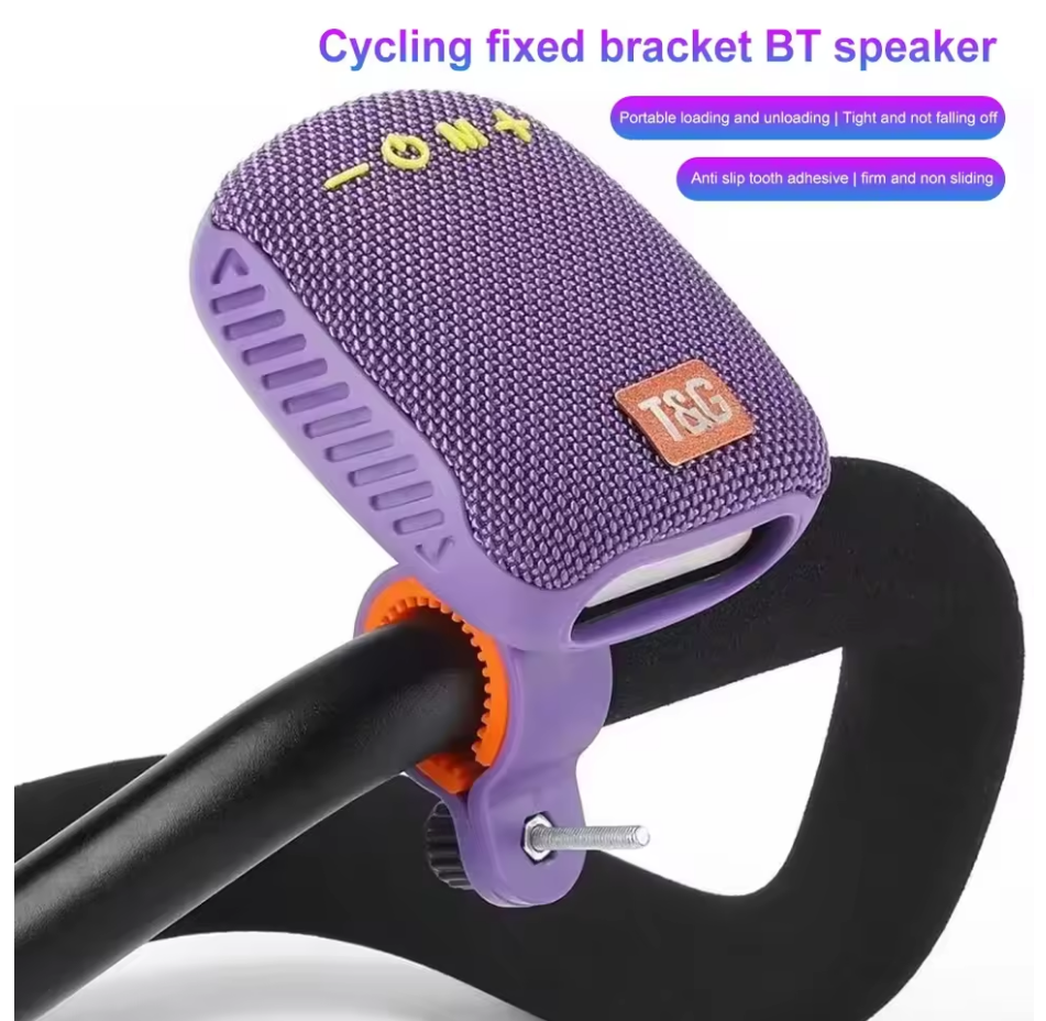 Outdoor Bicycle Bluetooth Speaker – Portable, Waterproof & USB Rechargeable