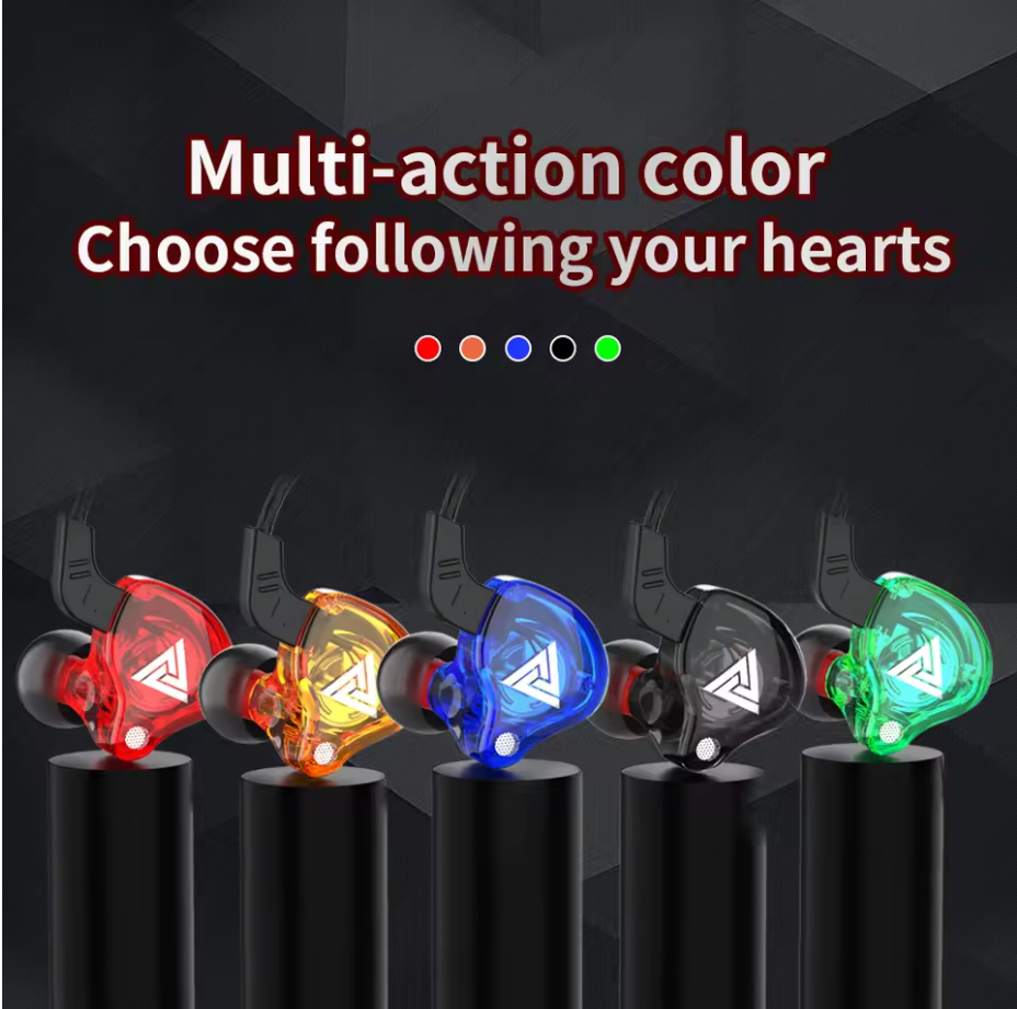 3.5mm Wired Earphones – HiFi Sound Quality Gaming Headset with Bass Earbuds