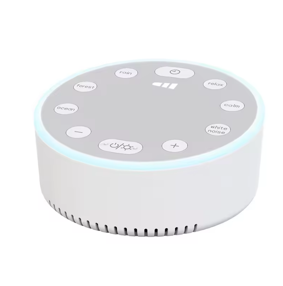 Intelligent White Noise Sleep Speaker – Mood Light with Adjustable Sound & Ambient Sleeping Aid