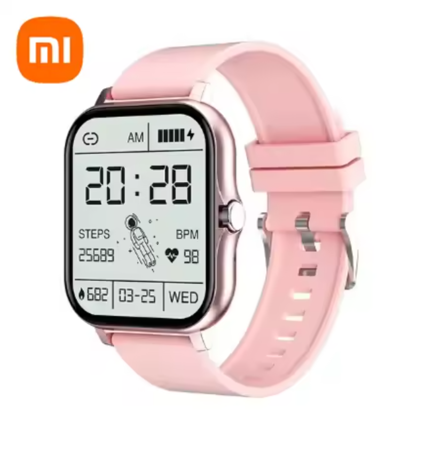 Smart Watch for Women & Men ⌚ Waterproof Fitness Tracker with Heart Rate Monitor, Sport Modes & Notifications – Compatible with Android & iOS