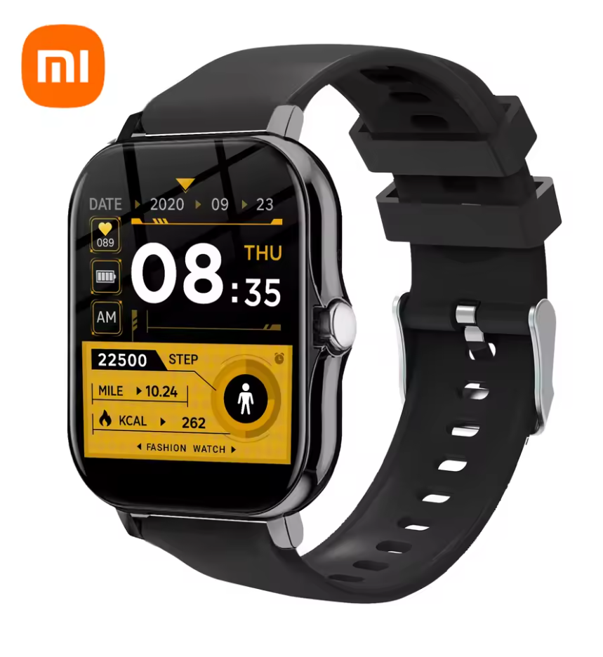 Smart Watch for Women & Men ⌚ Waterproof Fitness Tracker with Heart Rate Monitor, Sport Modes & Notifications – Compatible with Android & iOS