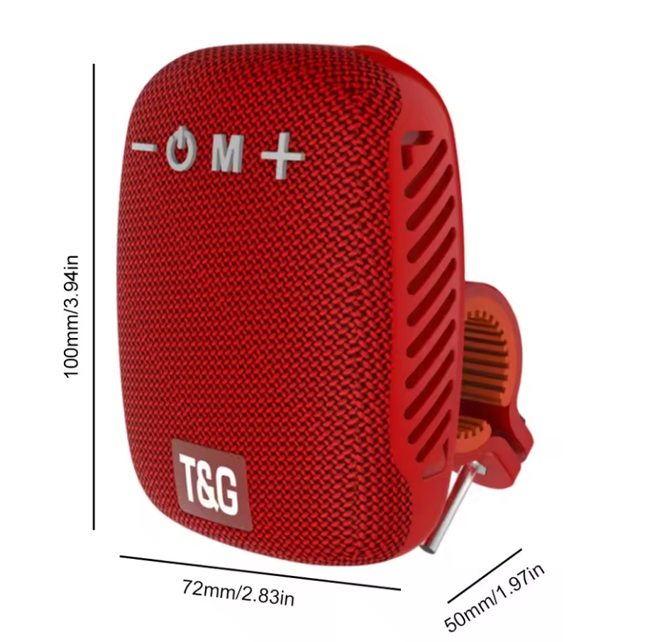Outdoor Bicycle Bluetooth Speaker – Portable, Waterproof & USB Rechargeable