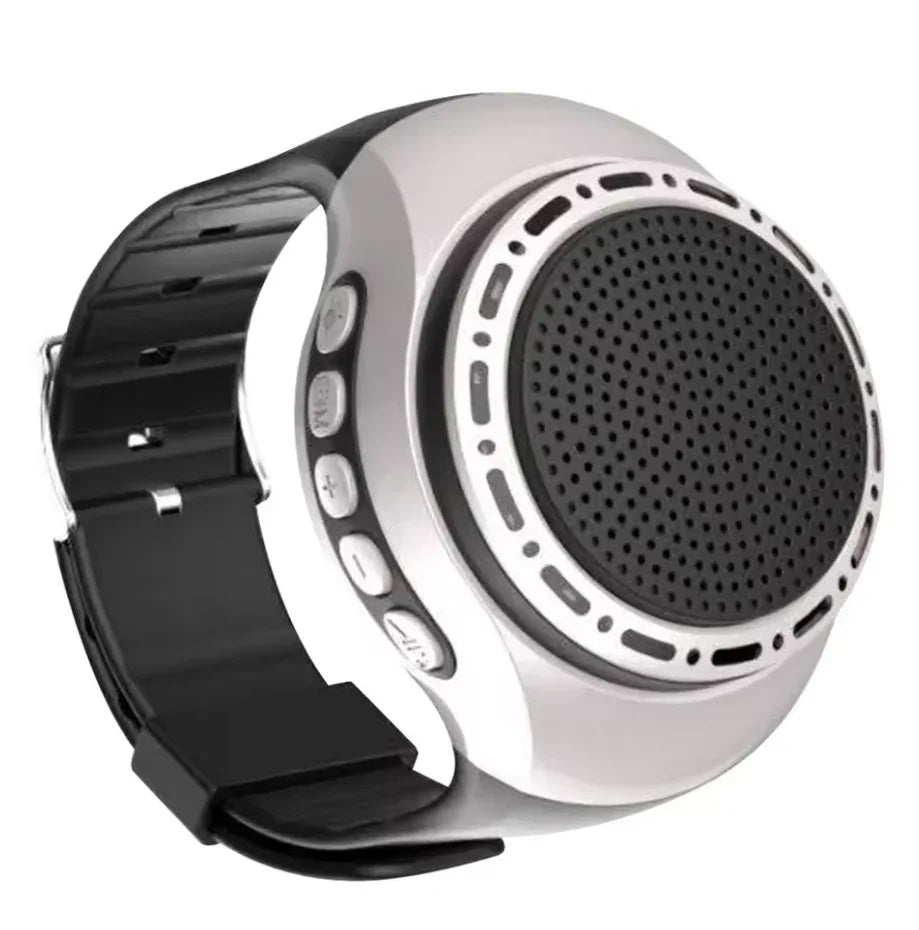 Wrist Watch Bluetooth Speaker - Portable Mini Wireless Subwoofer & FM Radio for Sports & Outdoors - ZeeTec Store