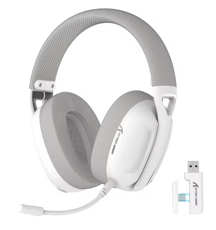 ATTACK SHARK L80 5.1 Gaming Headset 180g Light BT/Wireless/Wired w/Mic PC PS5