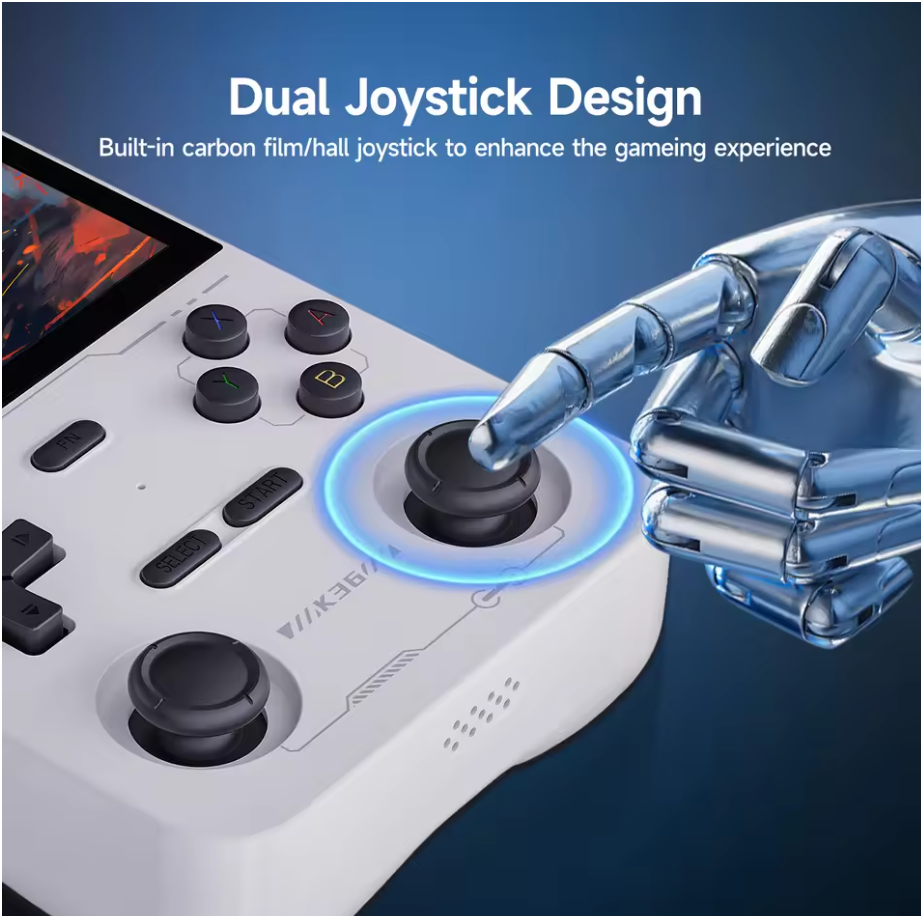 3.5” Handheld Game Console 64GB IPS Screen Retro Games Built-In Portable