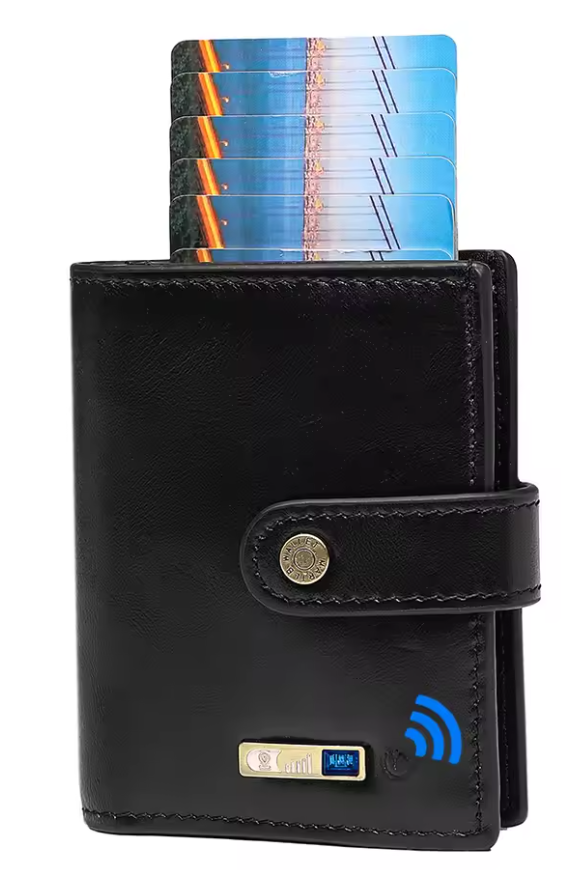 Bluetooth Smart Wallet Finds Phone & Vice Versa | GPS |Anti-Lost, Camera Control