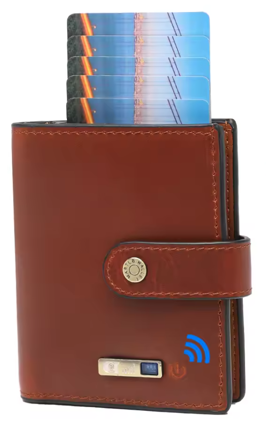 Bluetooth Smart Wallet Finds Phone & Vice Versa | GPS |Anti-Lost, Camera Control