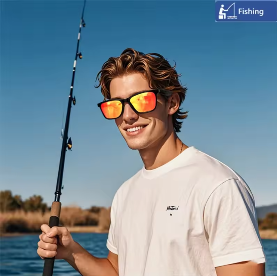 Bluetooth Smart Sunglasses Music Call UV400 Polarized Lens 2-in-1 Glasses