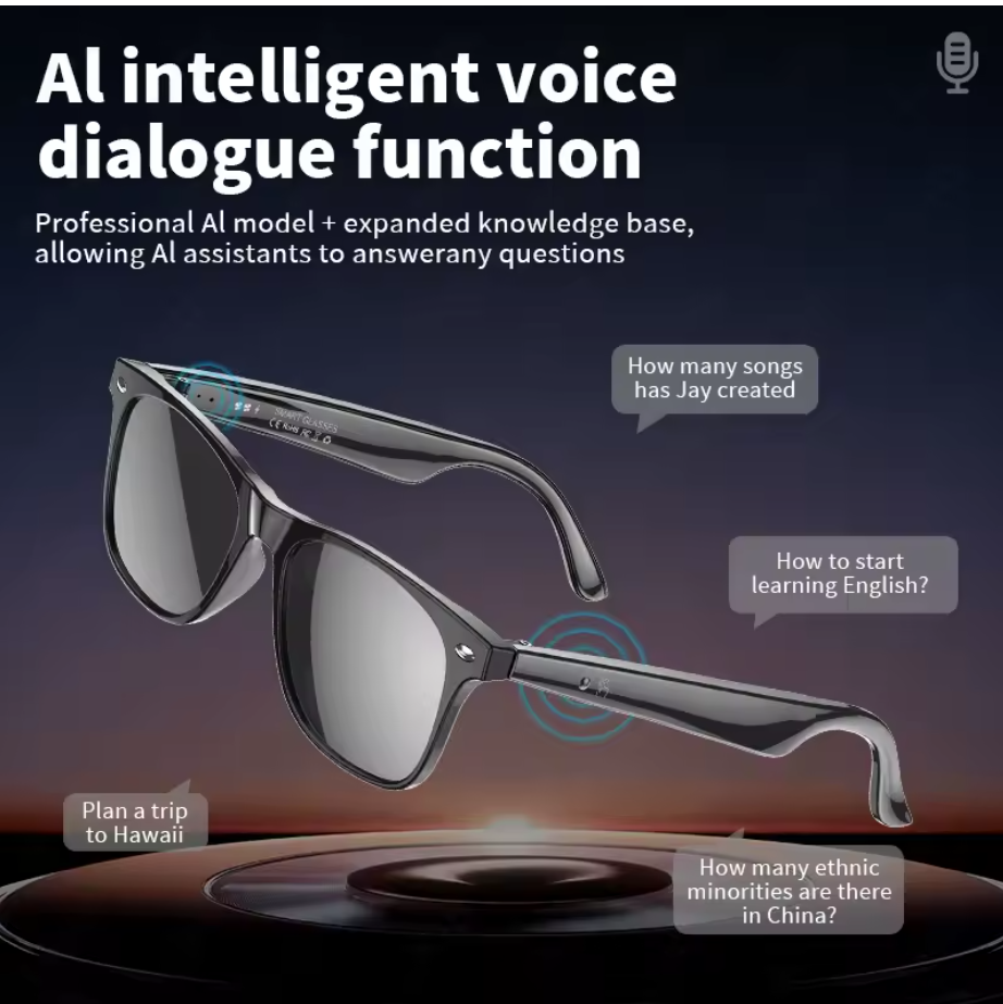 Smart Translator Glasses β Real-Time AI Voice & Text Translation, Multi-Language