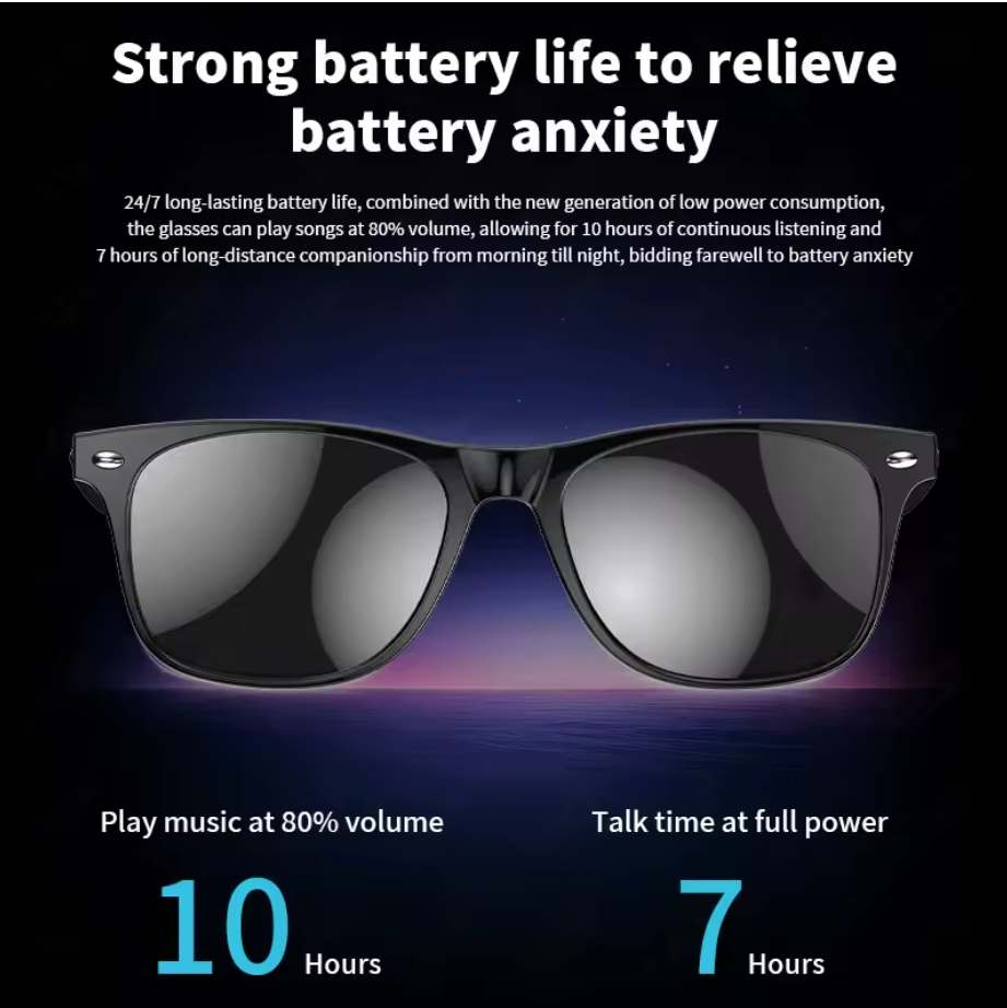 Smart Translator Glasses β Real-Time AI Voice & Text Translation, Multi-Language