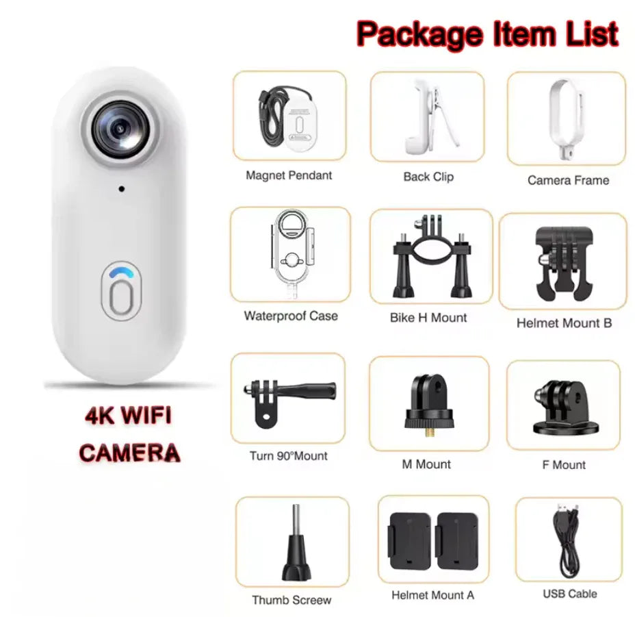 Mini Action Pocket Camera - Compact and Powerful Mini Action Camera - ZeeTec Store