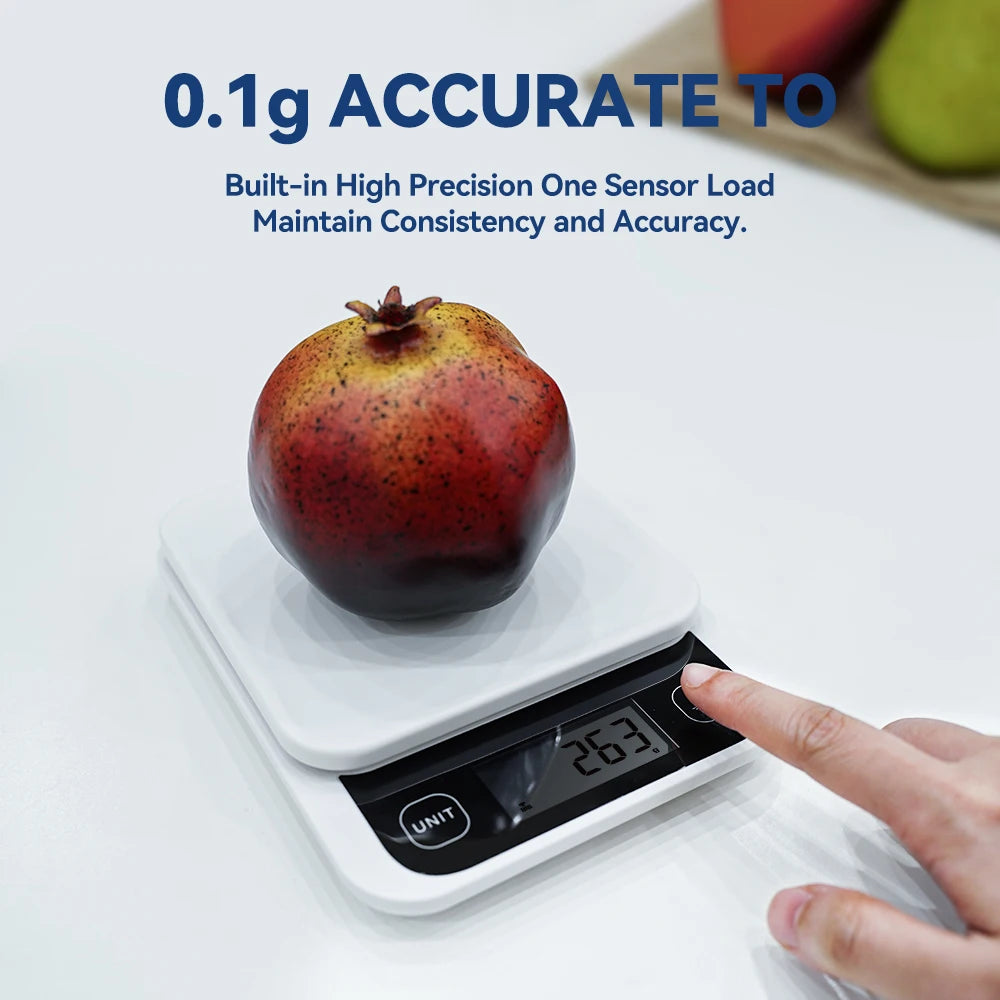 Smart Food Calorie Scale LCD Digital Display with Nutrition App