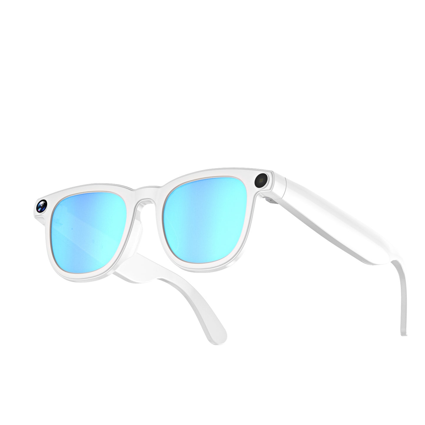 AI Smart Glasses, High-Quality, 800W Camera, Multi-Platform Compatibility, Bluetooth Calling, Touch & Button Controls, Lightweight Design - Weighs 43g, Battery Capacity 260mAh