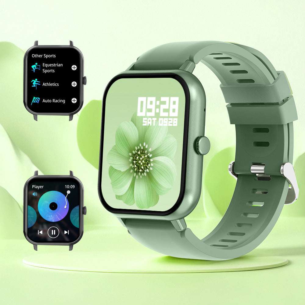Smart Watch, 1.83 HD Display Clear and vibrant screen, Bluetooth Call Make and receive calls directly from the watch, Multi-function Modes, Remote Control Self-timer, Waterproof