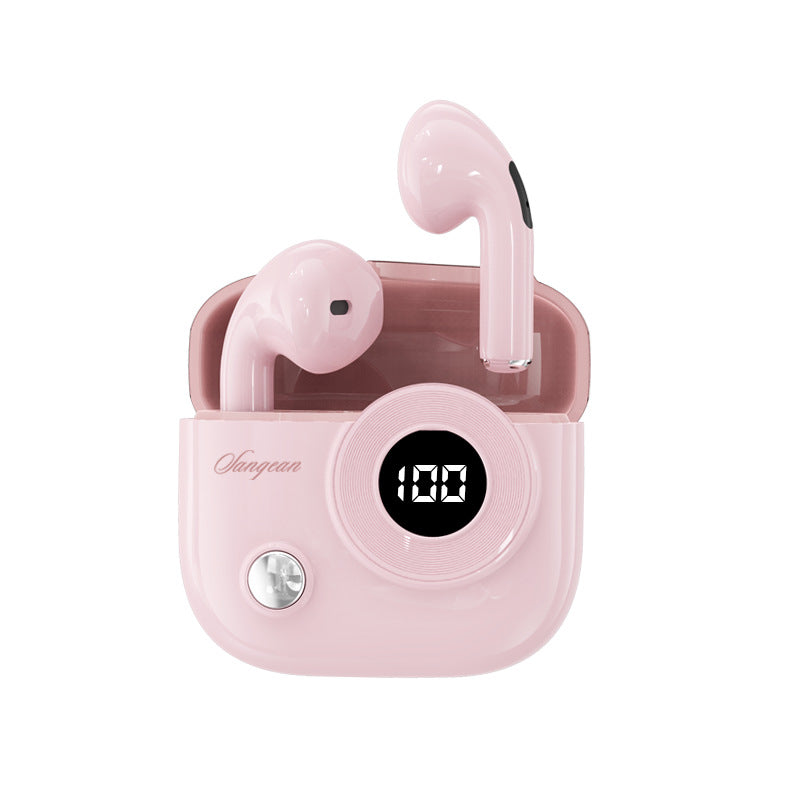 Digital Display Wireless Bluetooth, Advanced noise reduction technology, High Sound Quality, Low Latency, Long Battery Life, Voice Control, Bilateral Stereo