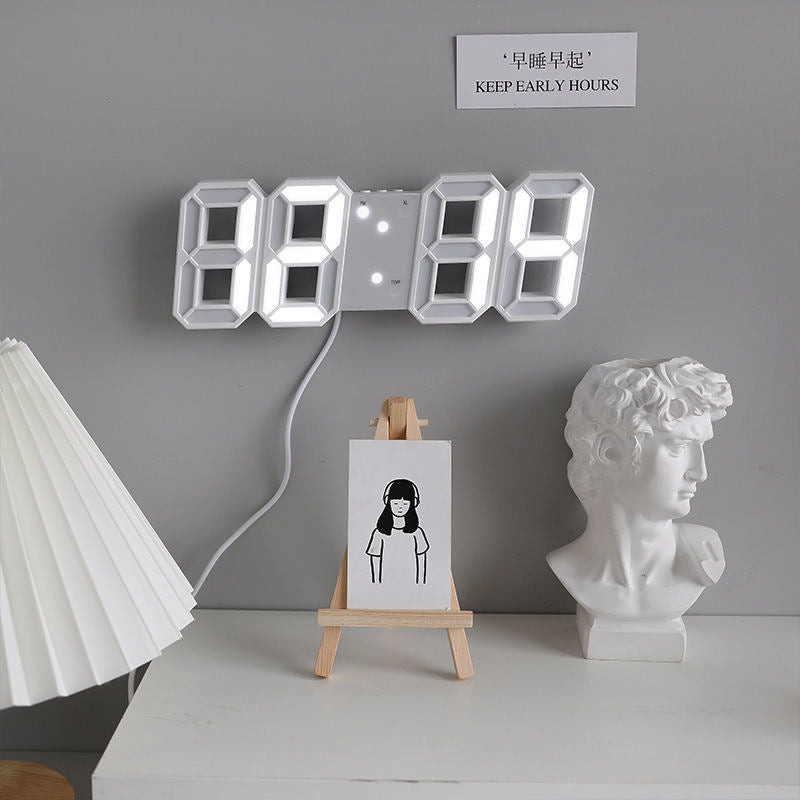 Smart 3D LED Digital Alarm Clock