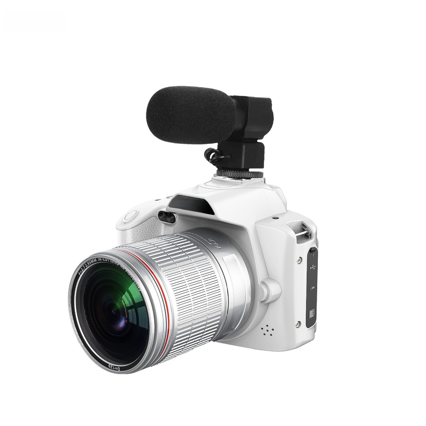 Camera 4K, Dual Lens Night Vision, 64MP High Resolution, Wifi Connectivity, HD Screen 3.0-inch, Stabilization: Electronic anti-shake, Special Features: HD video recording, manual operation