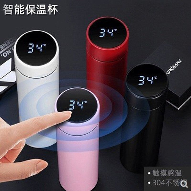 Smart Temperature Display Stainless Steel Water Bottle