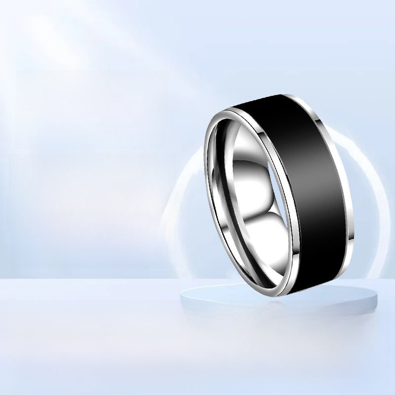 NFC Smart Ring Solar Charging Lightweight