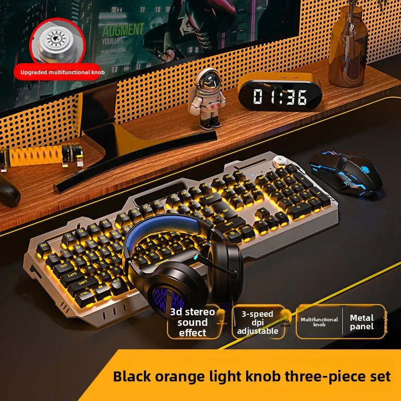 Laptop Wired Keyboard and Mouse Combo for Seamless Productivity - ZeeTec Store