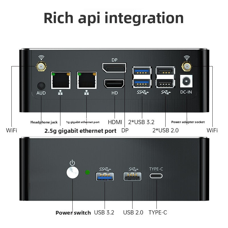 mini computer, High Performance, Compact Design, Integrated Graphics, Efficient Cooling