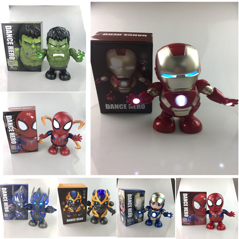 Electric Dancing Robot Toy with Music and Lights for Kids, Dancing Robot, Music & Lights, Multiple Songs: Includes 4 preset songs, Interactive Play,