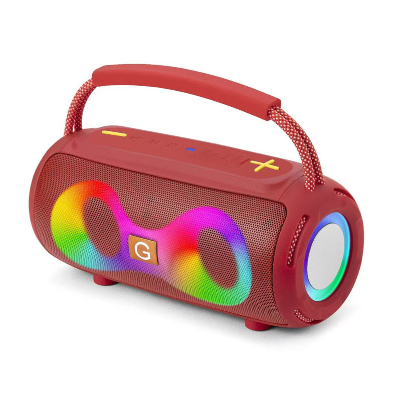 Wireless Bluetooth speaker, High-Power Sound: 10W, Multi-Scene Use, Built-in Battery: 1800mAh, Ambient Lighting