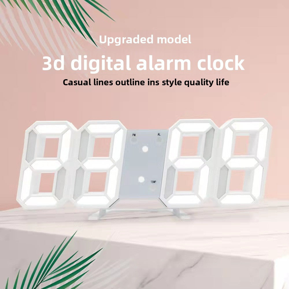 Smart 3D LED Digital Alarm Clock