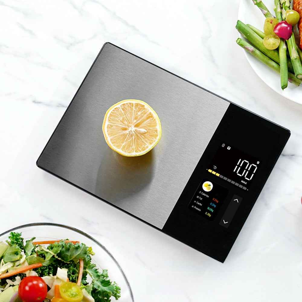 Smart Color Screen Electronic Kitchen Scale with Nutritional Tracking