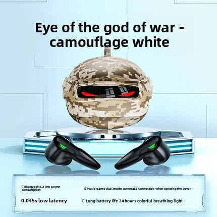 Bluetooth Smart Headphones with Intelligent Noise Reduction, E-sports Low Latency, Bilateral Stereo, Breathing Light, Private Model Design, and Up to 8 Hours Battery Life - ZeeTec Store