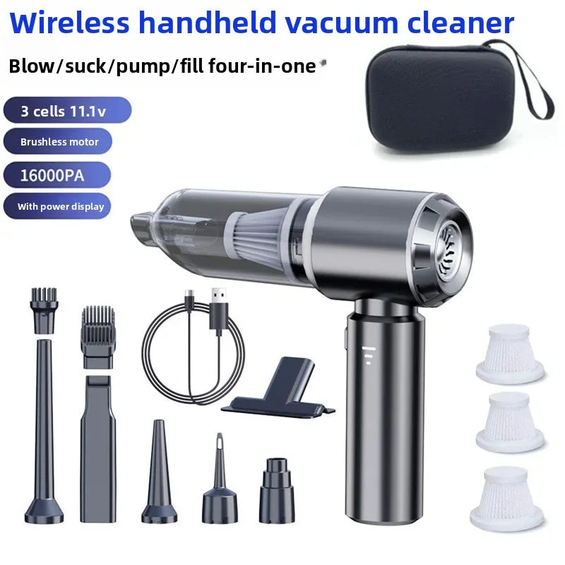 Wireless Car Vacuum Cleaner and Blower for Effortless Cleaning - ZeeTec Store