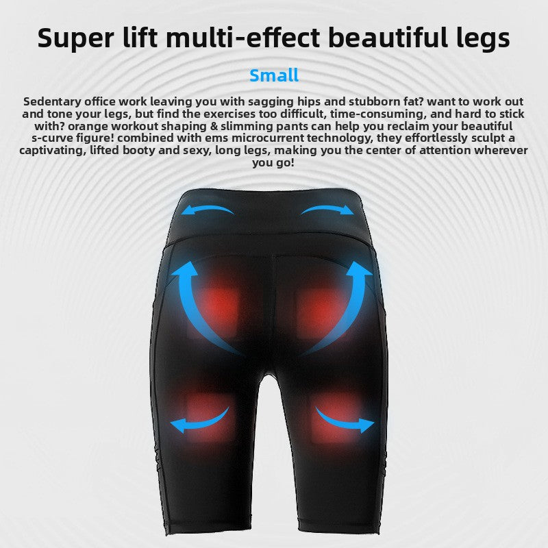 Smart fitness clothing, Smart Fitness Technology - Features EMS (Electrical Muscle Stimulation) for enhanced muscle training, Passive Training - Allows muscle activation, Multi-Size Options, Home Fitness Solution,