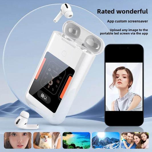 Power Bank with Bluetooth Headset 8000 mAh, 2.8” LCD Display & Packed with Apps and Games - ZeeTec Store