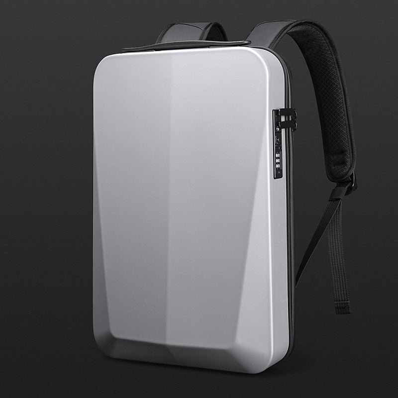 PC Hard Shell Backpack USB Charging Shockproof Anti-theft
