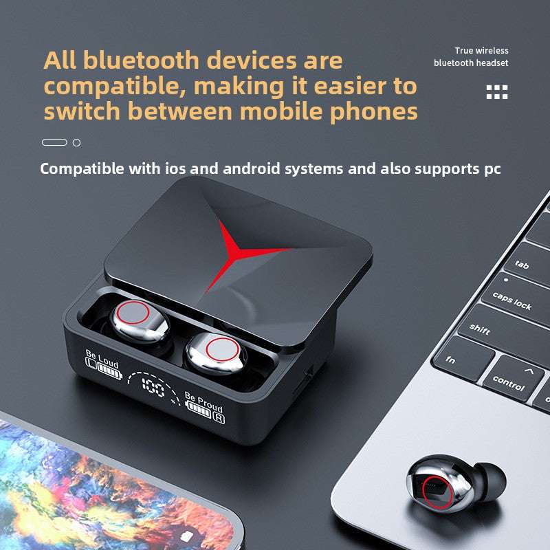 Bluetooth Headset, Noise Reduction, Bilateral Stereo, Digital Display, Voice Control, NFC Function
