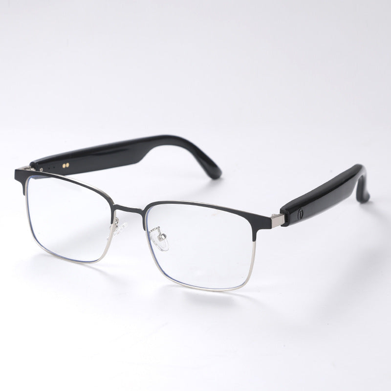 Smart Bluetooth Glasses with Color-Changing Lenses and Wireless Headphones