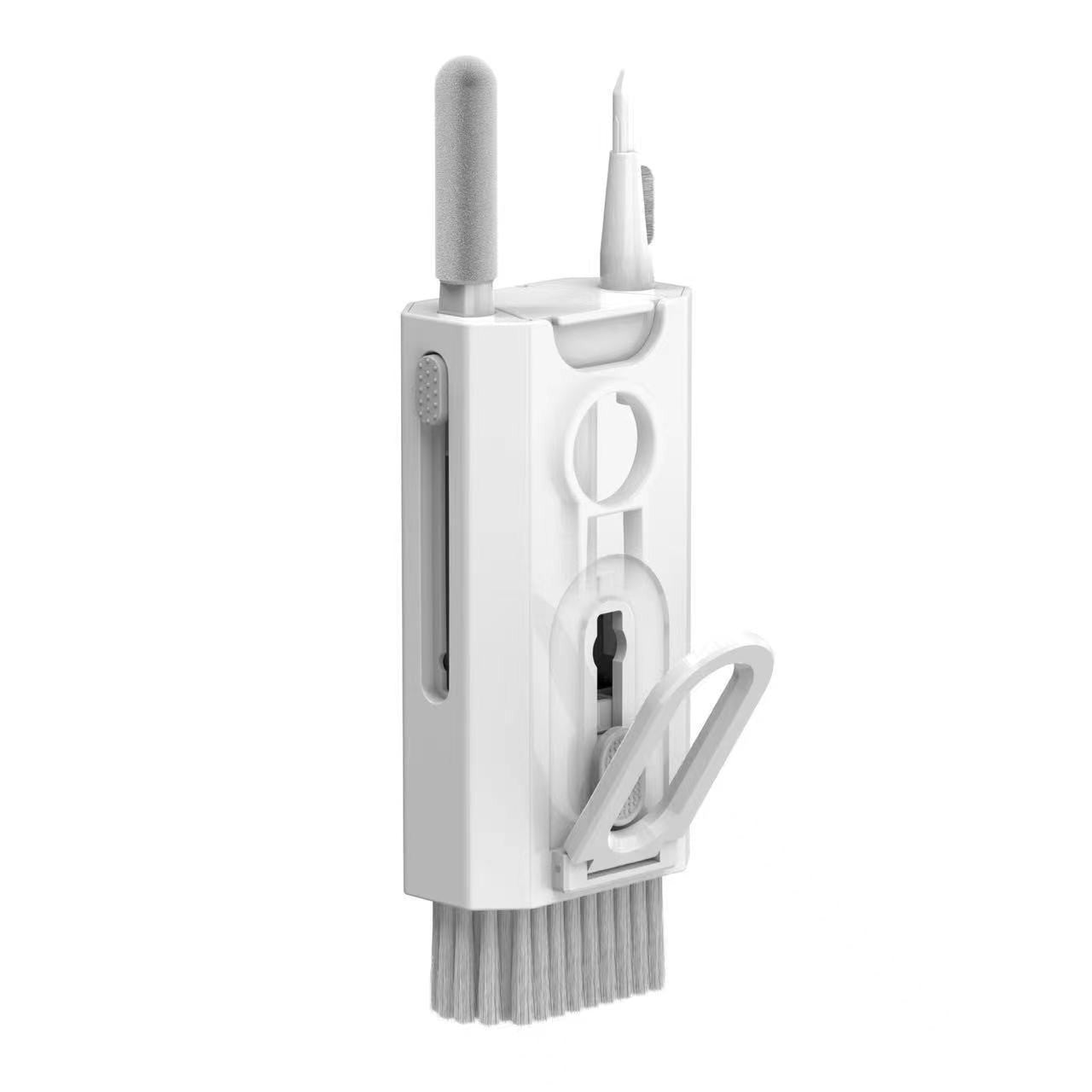 Multifunctional cleaning set for computer keyboard brush