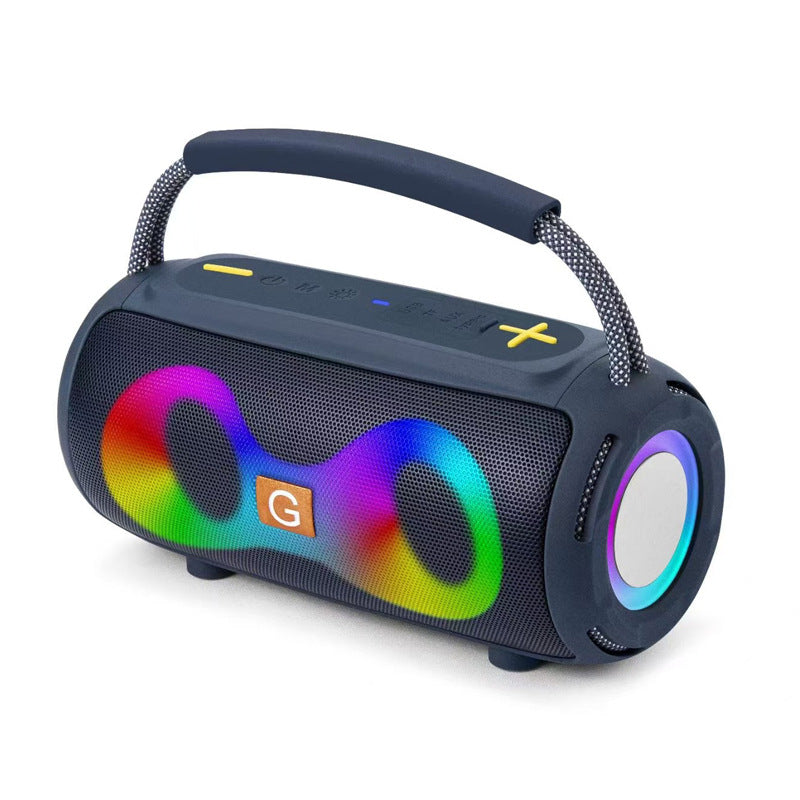 Wireless Bluetooth speaker, High-Power Sound: 10W, Multi-Scene Use, Built-in Battery: 1800mAh, Ambient Lighting