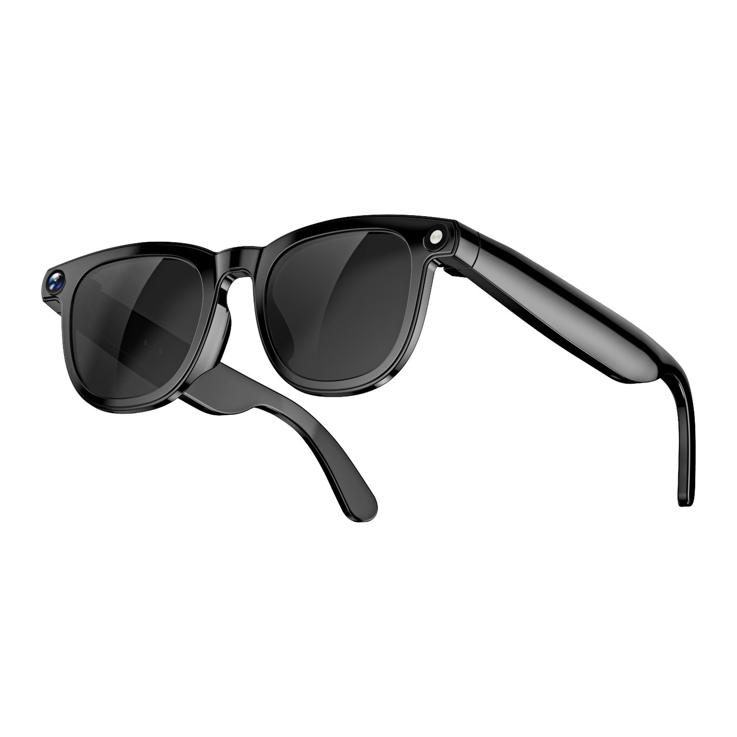 AI Smart Glasses, High-Quality, 800W Camera, Multi-Platform Compatibility, Bluetooth Calling, Touch & Button Controls, Lightweight Design - Weighs 43g, Battery Capacity 260mAh