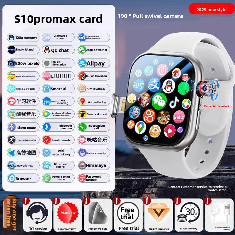5G Smart Watch with Dual Camera